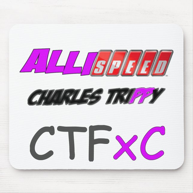allispeed, ctfx1, ctfx2 mouse pad (Front)