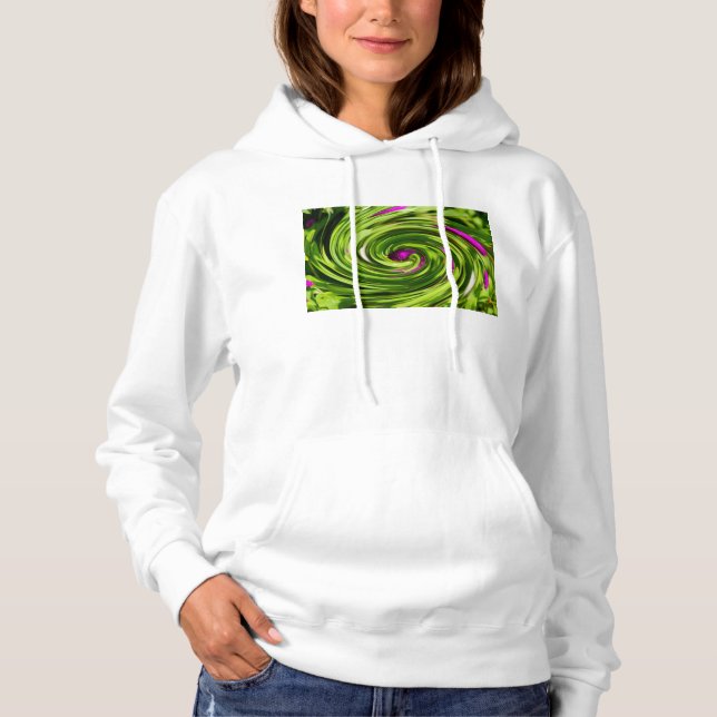 Allium Abstract Sweatshirt Hoodie (Front)