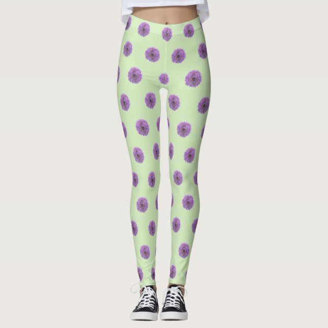 Allium Bulb Pattern Legging (Front)