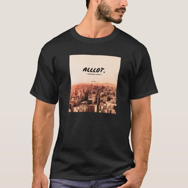 "Alllot" skyline T-Shirt! T-Shirt (Front)