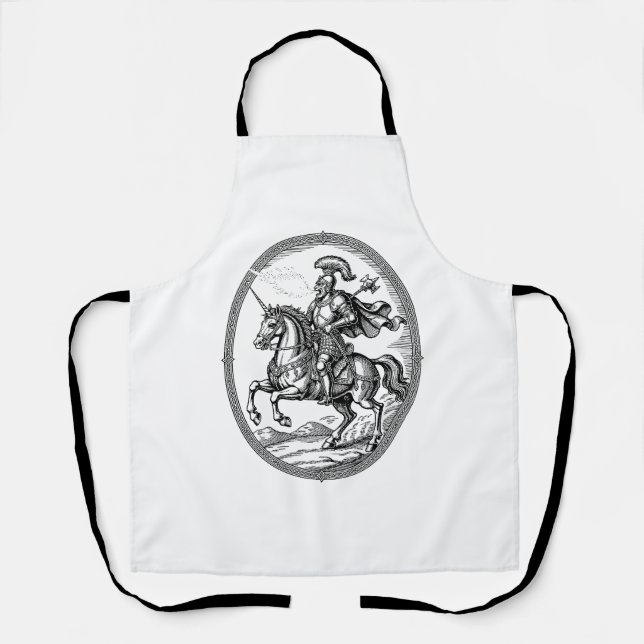 Alloces The Fire-Breathing Marshal Apron (Front)