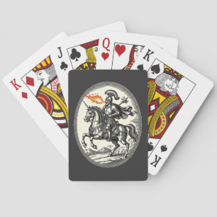 Alloces The Fire-Breathing Marshal Playing Cards
