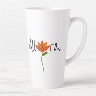 Allora with Lily Latte Mug