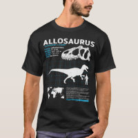Allosaurus Fact Sheet T-Shirt