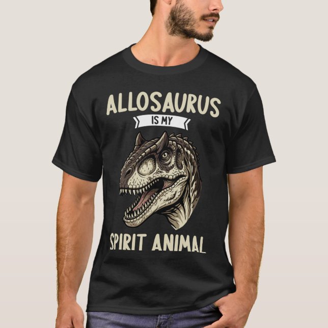 Allosauruses Allosaurus T-Shirt (Front)