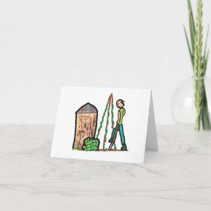 Allotment Gardening Card