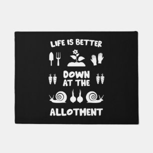 Allotment Gardening Doormat
