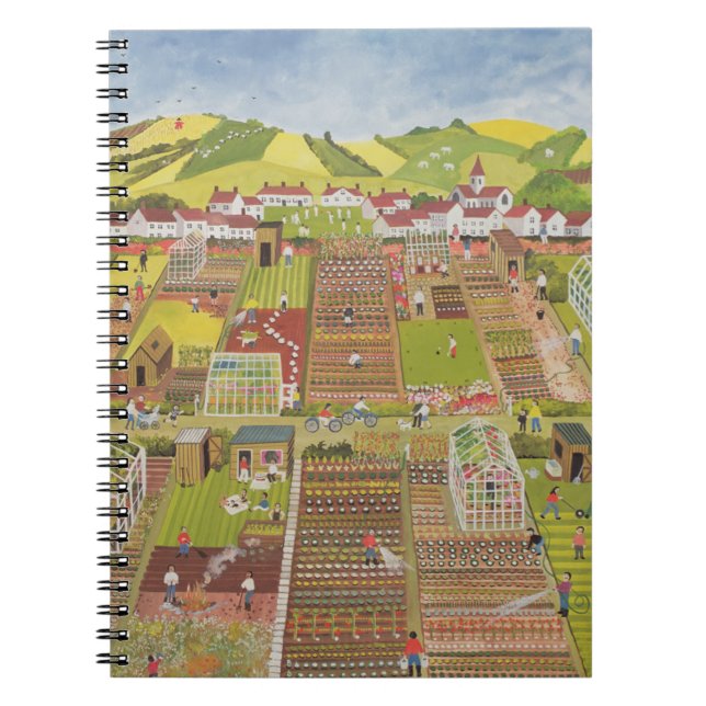 Allotments 2 spiral notebook (Front)