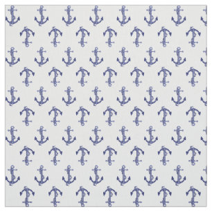 Allover anchor pattern fabric