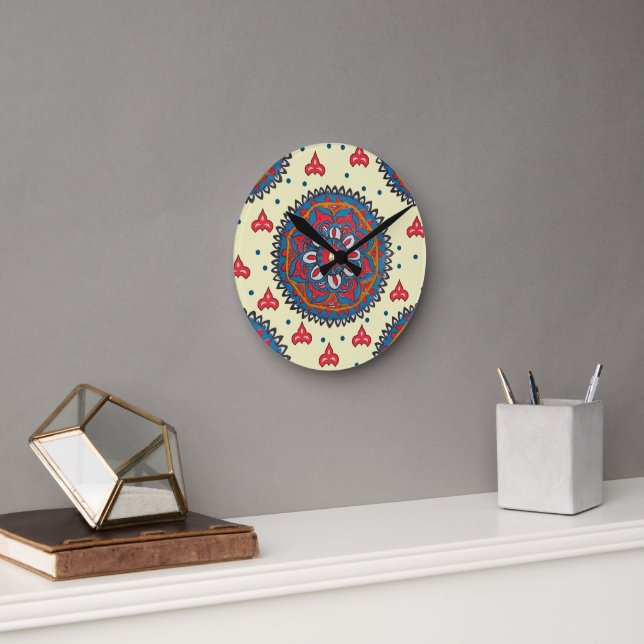 allover design round clock (Office)