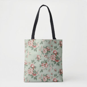 Allover multi motif flowers ornament Seamless patt Tote Bag