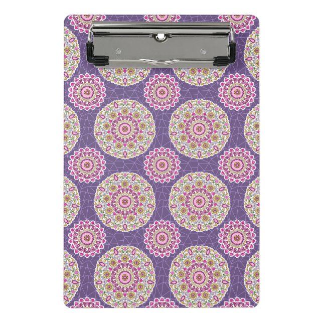 allover pattern design mini clipboard (Front)