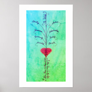 Allow Peace Affirmation Wall Art