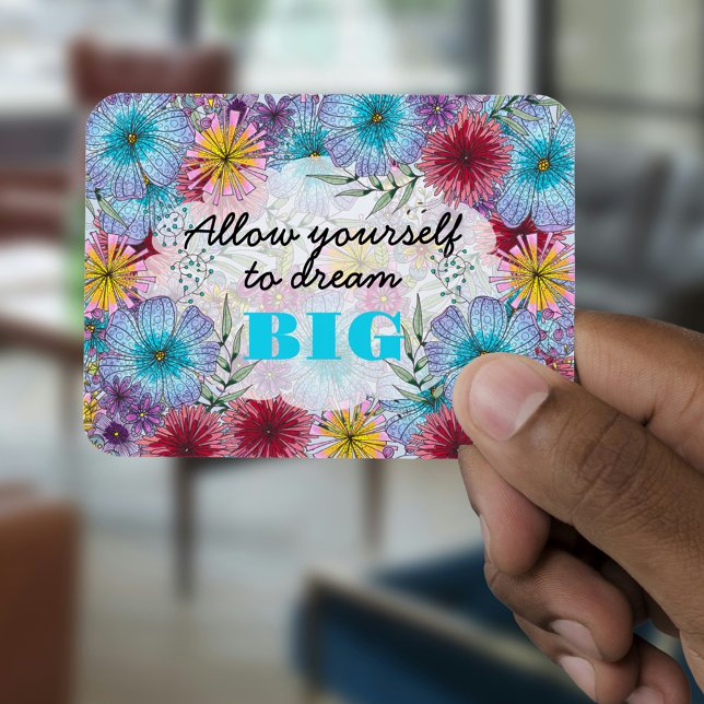 Allow Yourself To Dream Big Dreamscape Garden  Magnet (Creator Uploaded)