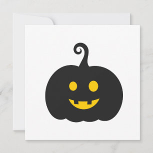 alloween Jack-o-lantern pumpkin Invitation