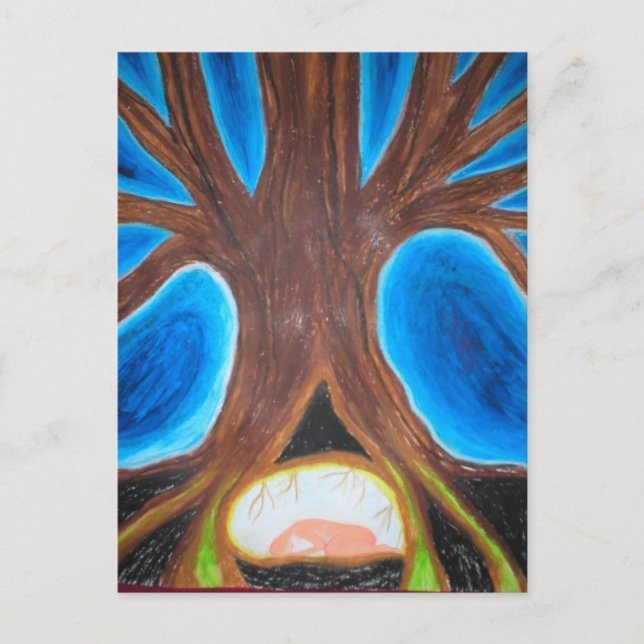 allowing grief postcard (Front)