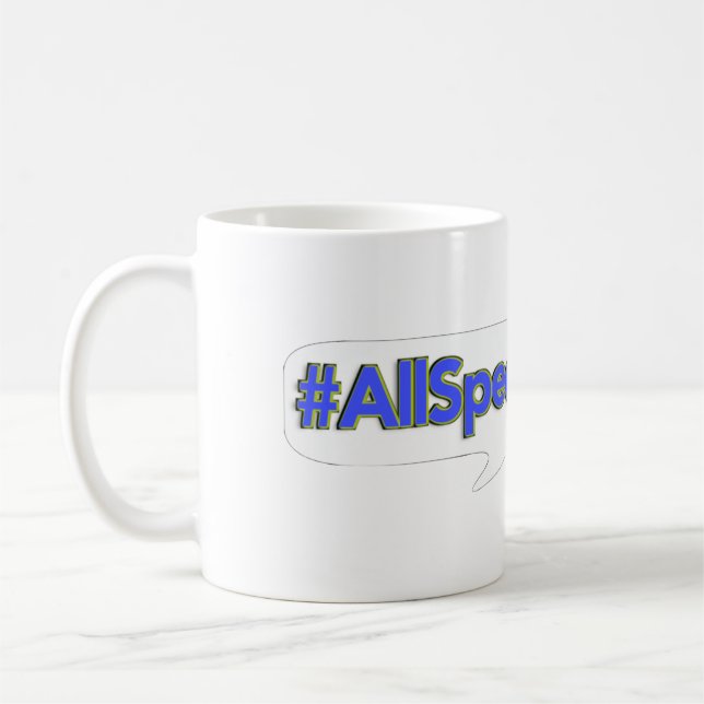 #AllSpeechMatters Mug Merchandise (Left)