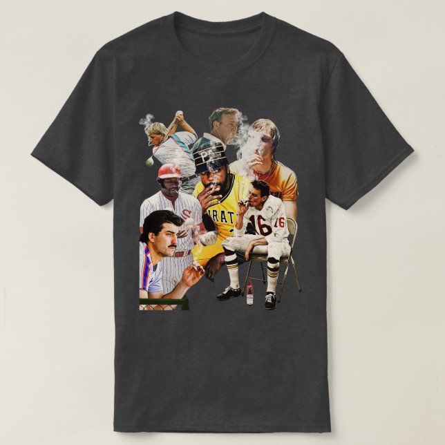 AllSports Cig Smoking Team T-Shirt (Design Front)