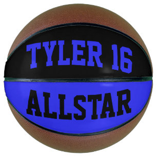 Allstar Blue and Black Basketball
