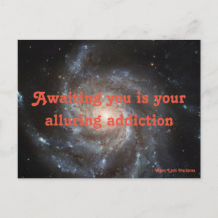 Alluring Addiction Postcard