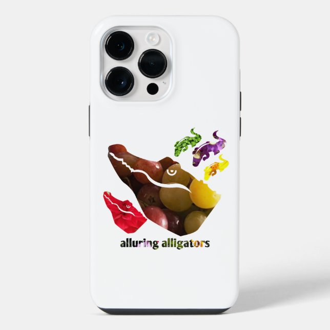 alluring alligators iPhone case (Back)