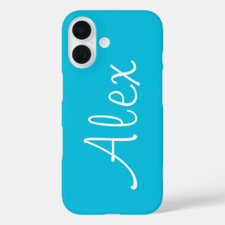 Alluring Aqua iPhone 16 Case