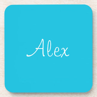 Alluring Aqua Coaster