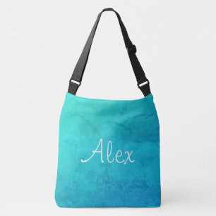Alluring Aqua Crossbody Bag