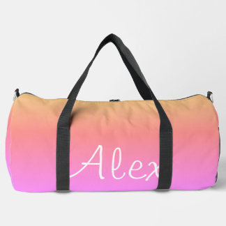 Alluring Aqua Duffle Bag