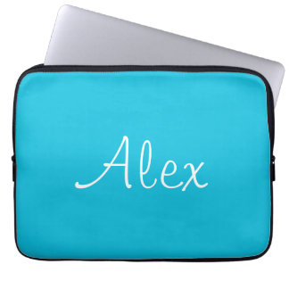Alluring Aqua Laptop Sleeve