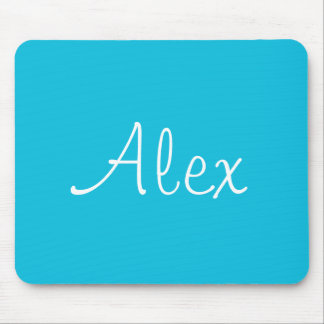 Alluring Aqua Mouse Pad