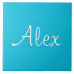 Alluring Aqua Tile<br><div class="desc">This stylish aqua-coloured deck of cards is perfect for your gamenights. It will add beauty to your card games.  It is also customisable to make it truly your own.</div>