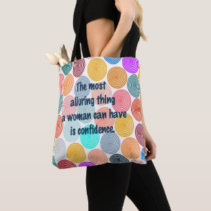 Alluring Woman Tote Bag