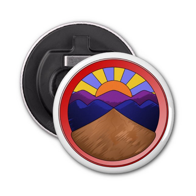 Alluvial Fan Logo Bottle Opener (Front)