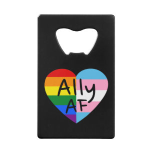 Ally AF III - LGBTQ Flag Gay Trans Queer Pride