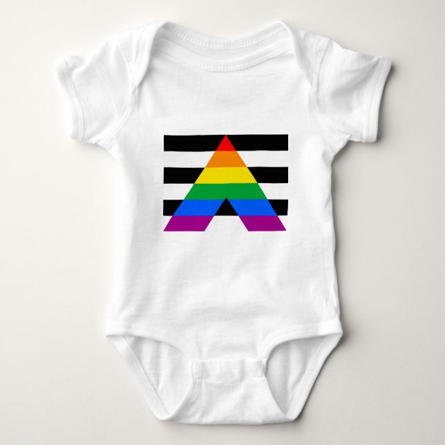 ALLY FLAG ORIGINAL BABY BODYSUIT (Front)