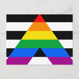 ALLY FLAG ORIGINAL -.png Postcard