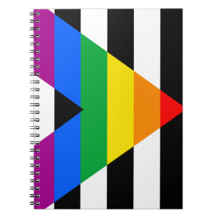 ALLY FLAG ORIGINAL -.png Spiral Notebook