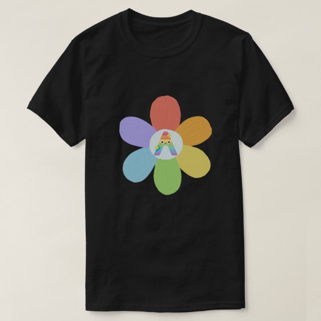 Ally flower T-Shirt (Design Front)