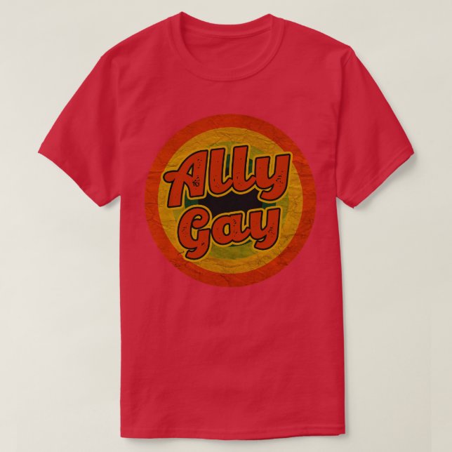 ally gay T-Shirt (Design Front)