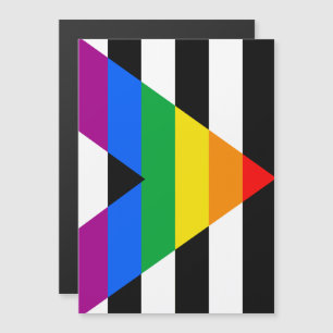Ally Pride Flag Magnetic Invitation