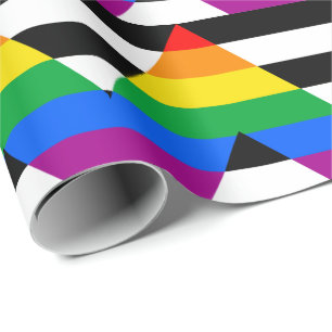 Ally Pride Flag Wrapping Paper