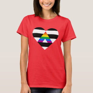 Ally Pride Heart T-Shirt