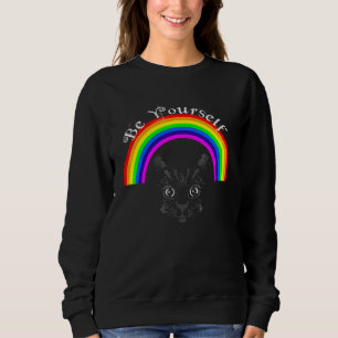 Ally Pride LGBTQ Equality Rainbow Lesbian Gay Tran Sweatshirt