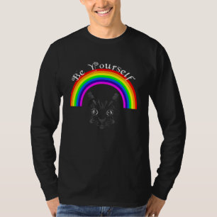 Ally Pride LGBTQ Equality Rainbow Lesbian Gay Tran T-Shirt
