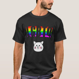 Ally Pride LGBTQ Equality Rainbow Lesbian Gay Tran T-Shirt