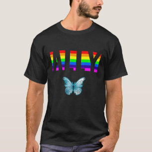 Ally Pride LGBTQ Equality Rainbow Lesbian Gay Tran T-Shirt