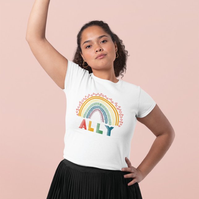 Ally Rainbow Shirt (Creator Uploaded)