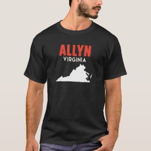 Allyn Washington USA State America Travel Washingt T-Shirt