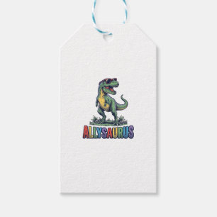 Allysaurus Vintage Dinosaur Sunglasses Shirt Desig Gift Tags